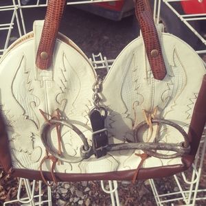 WESTERN BOOTS BIT & BRIDLE PURSE